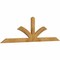 Ekena Millwork Richland Rough Sawn Timber Gable Bracket, Western Red Cedar, 84"W x 24"H x 2"D x 4"F, 7/12 Pitch GBW084X24X0204RIC00RWR - alternate 2